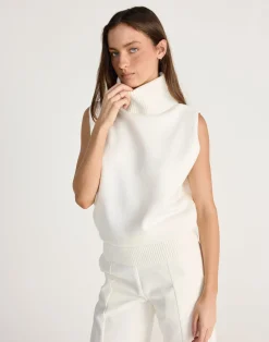 August Vest (Off White)*CHARCOAL CLOTHING Sale