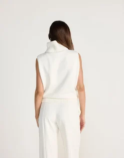 August Vest (Off White)*CHARCOAL CLOTHING Sale