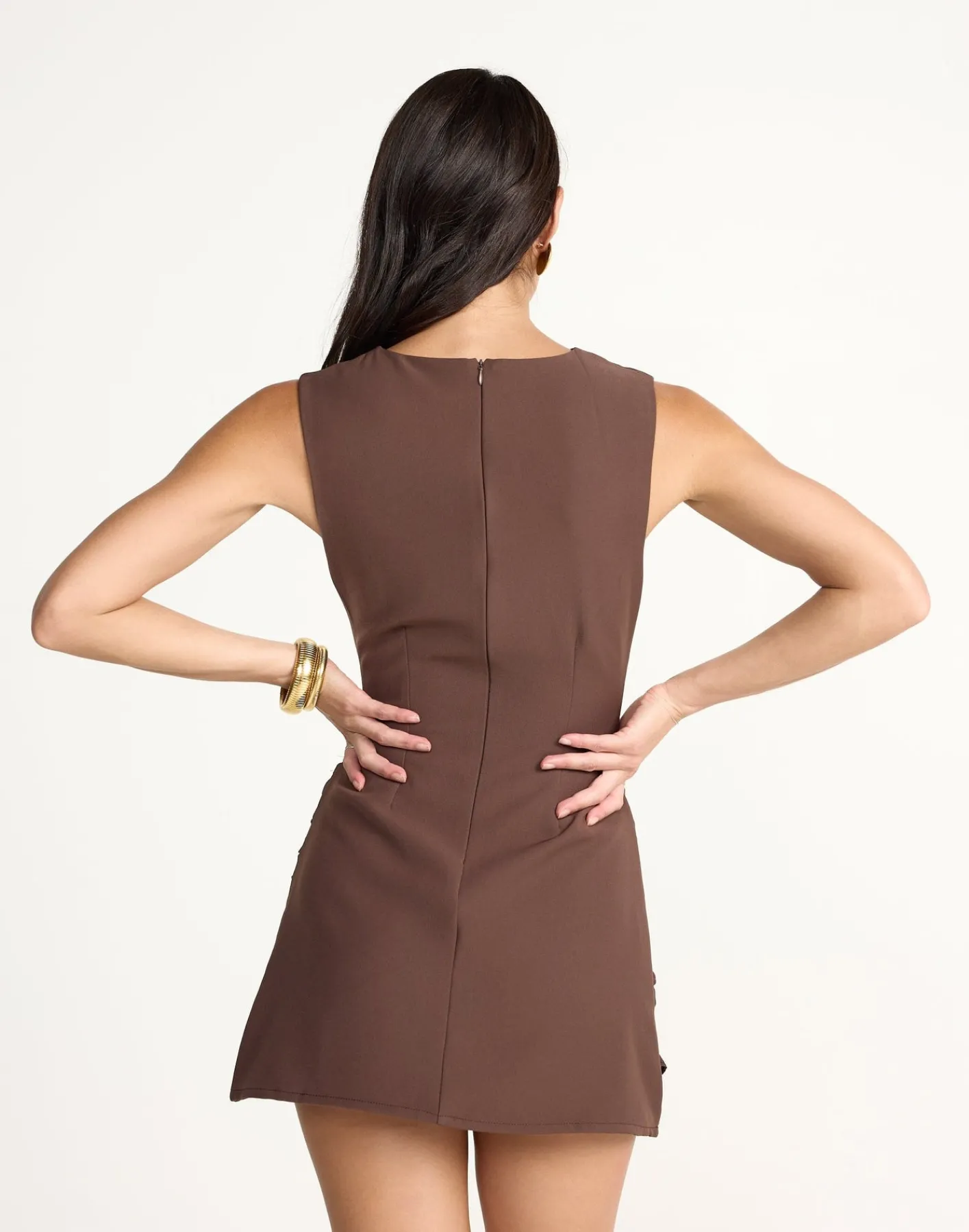 Banks Mini Dress (Cocoa)*CHARCOAL Online