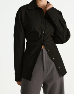 Barrett Long Sleeve Shirt (Black)*CHARCOAL Discount