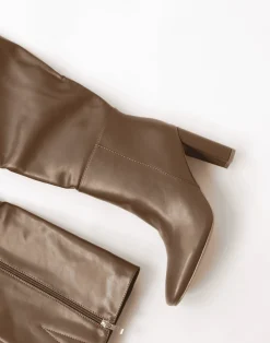 Baston Boots (Mocha) - By Billini*CHARCOAL Best