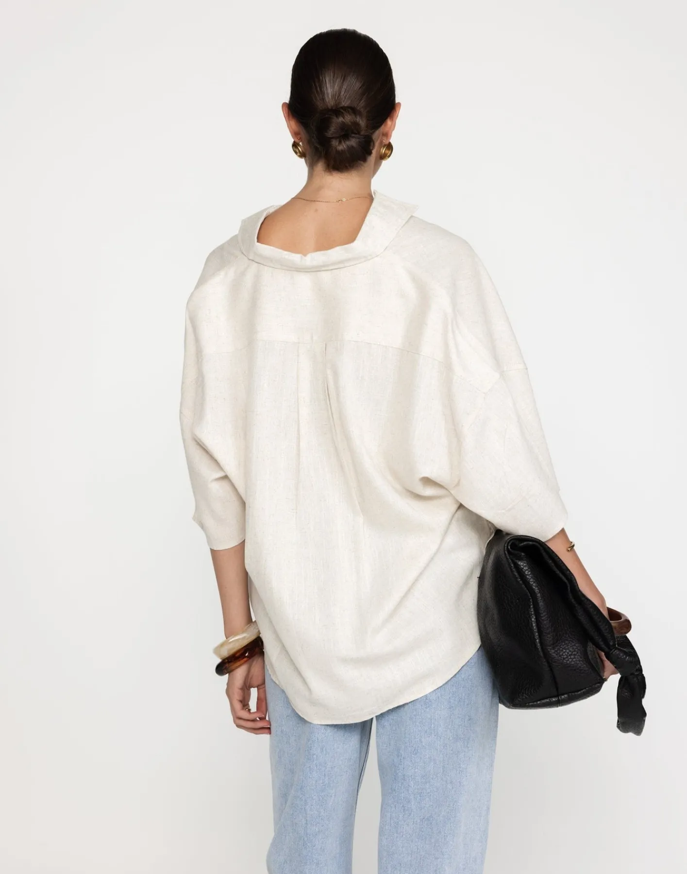 Bec Shirt (Oatmeal)*CHARCOAL CLOTHING Sale