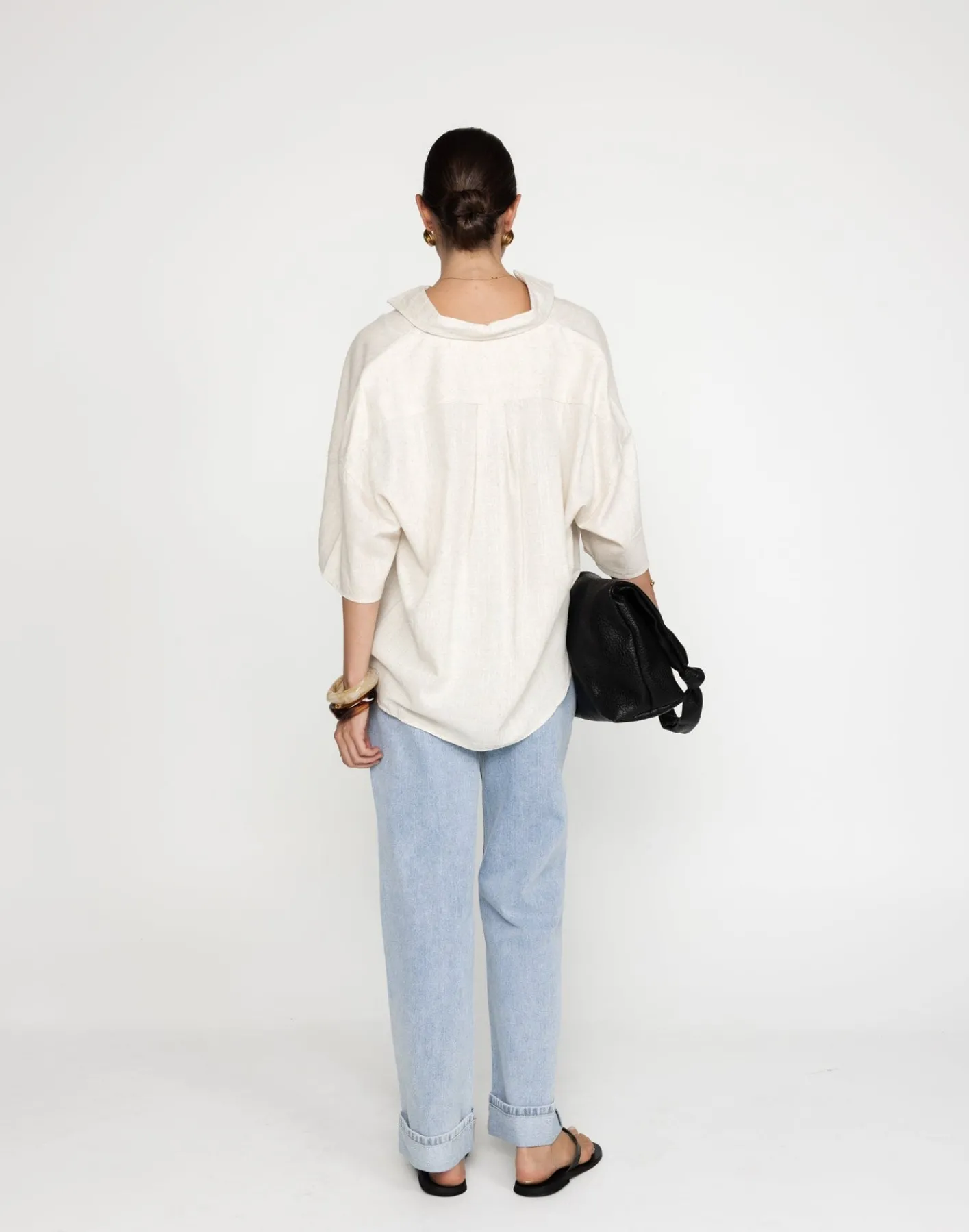 Bec Shirt (Oatmeal)*CHARCOAL CLOTHING Sale