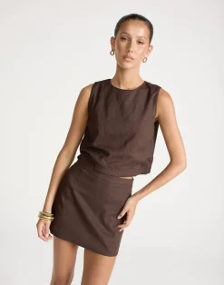 Beckett Top (Chocolate)*CHARCOAL CLOTHING Outlet