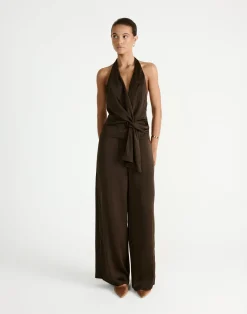 Belinda Pants (Chocolate)*CHARCOAL Discount
