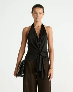 Belinda Top (Black)*CHARCOAL Sale