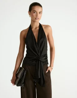 Belinda Top (Black)*CHARCOAL Sale
