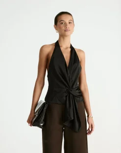 Belinda Top (Black)*CHARCOAL Sale