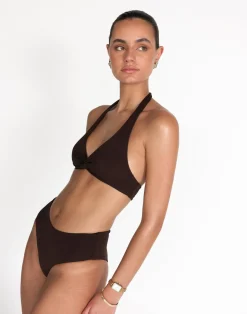 Beni Bikini Top (Chocolate)*CHARCOAL Sale