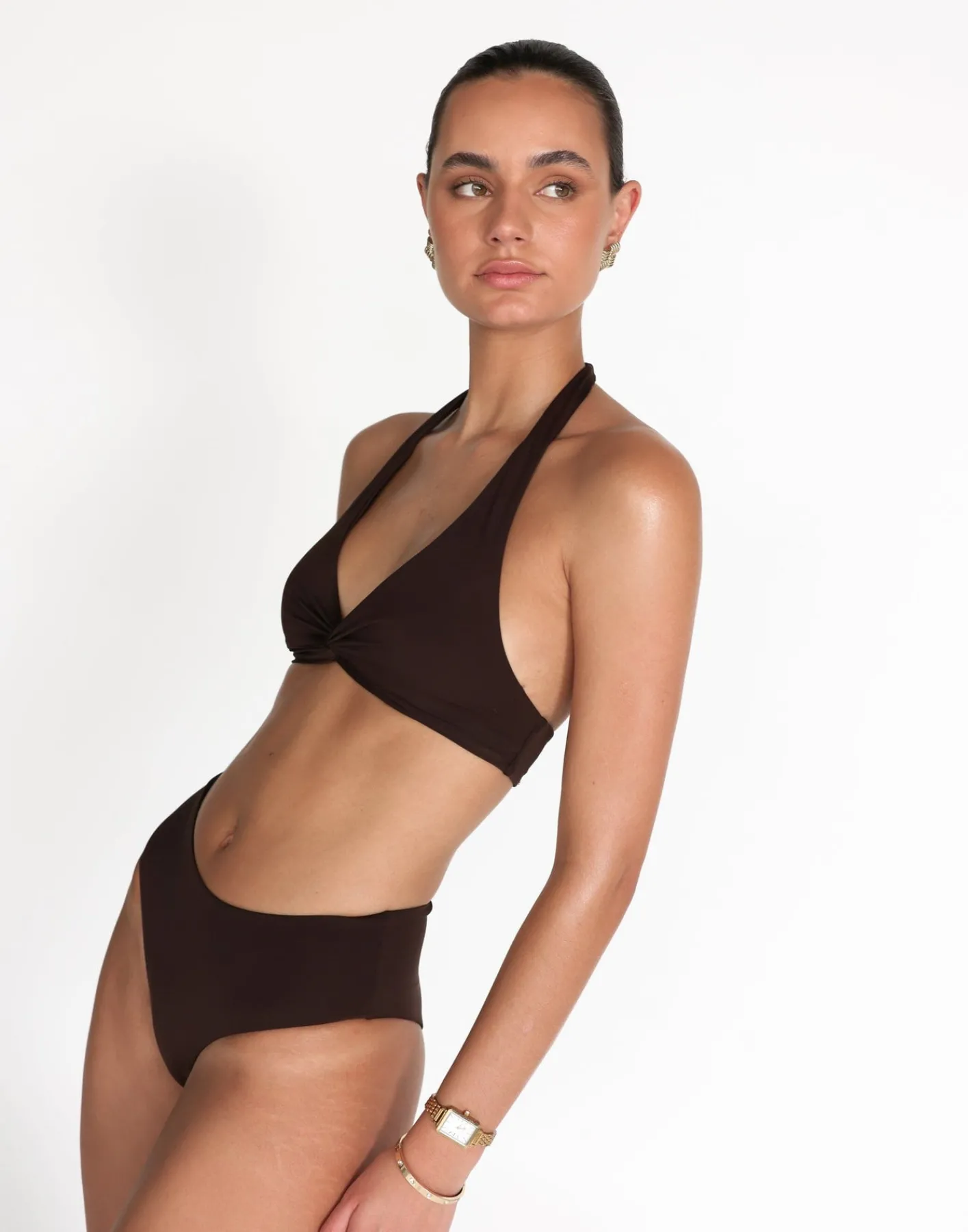 Beni Bikini Top (Chocolate)*CHARCOAL Sale