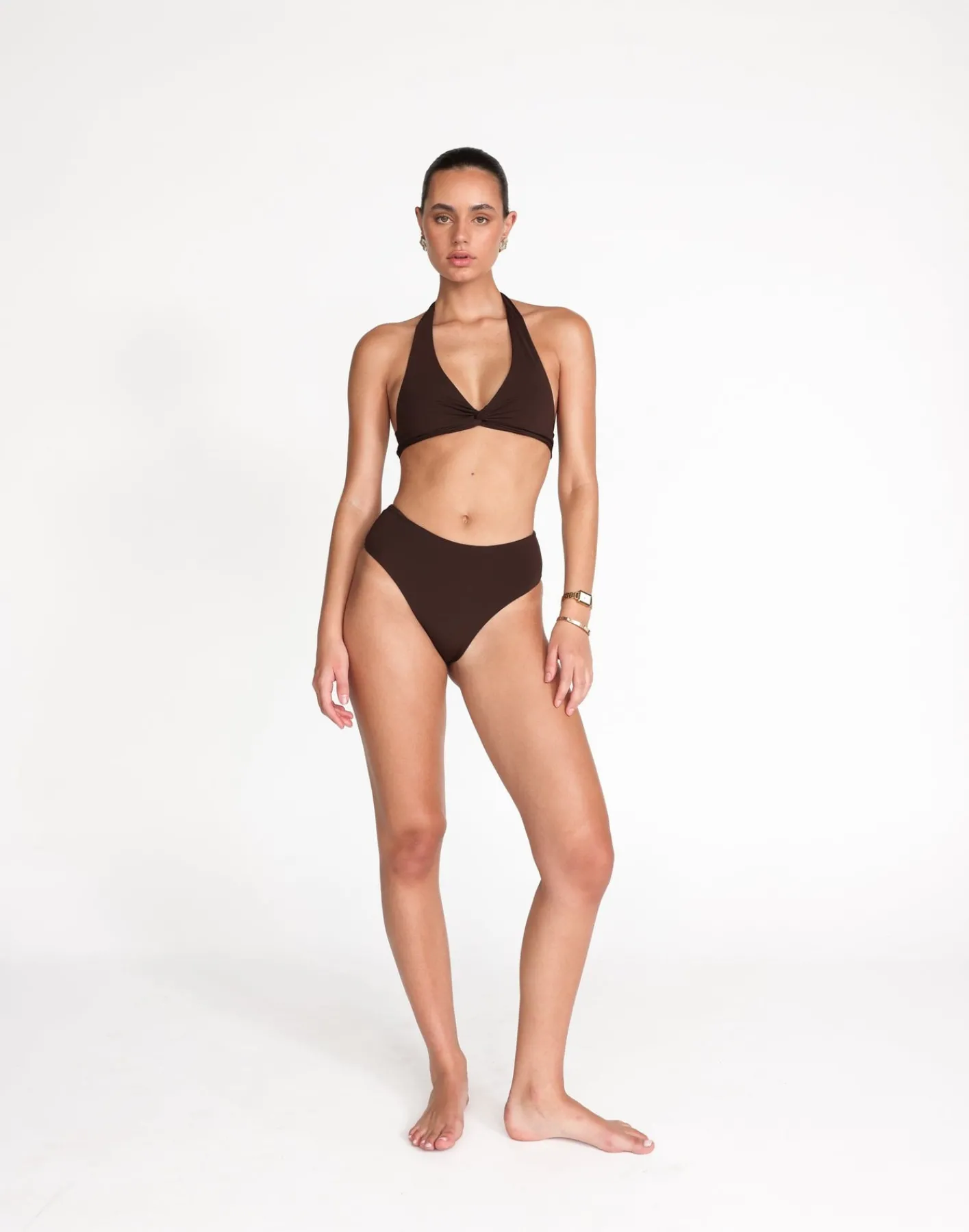 Beni Bikini Top (Chocolate)*CHARCOAL Sale