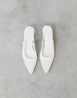 Bentleyy Heels (Bone Patent) - By Therapy*Billini Fashion