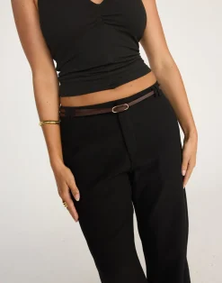 Blair Belt (Cocoa)*CHARCOAL New
