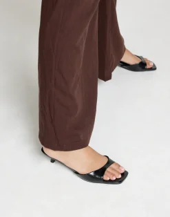 Blossom Heels (Black Shine) - By*Billini Discount