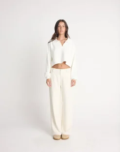 Bowie Jumper (Off White)*CHARCOAL Clearance