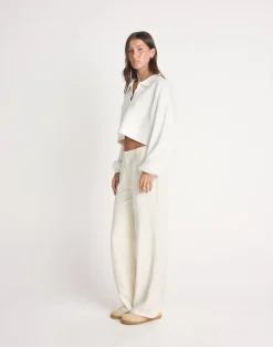 Bowie Jumper (Off White)*CHARCOAL Clearance