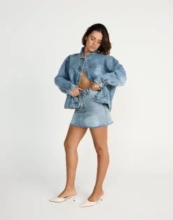 Briggs Denim Jacket (Mid Faded)*CHARCOAL CLOTHING Online