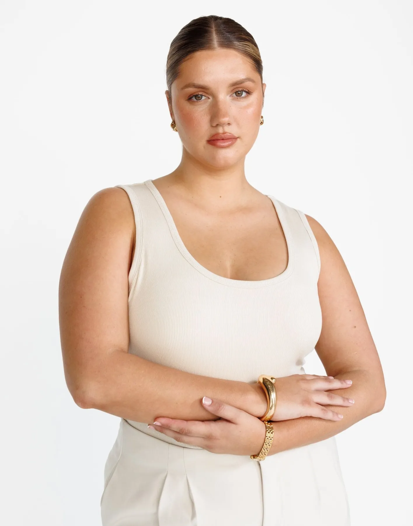 Briley Top (Oat)*CHARCOAL Clearance