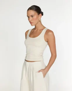 Briley Top (Oat)*CHARCOAL Clearance