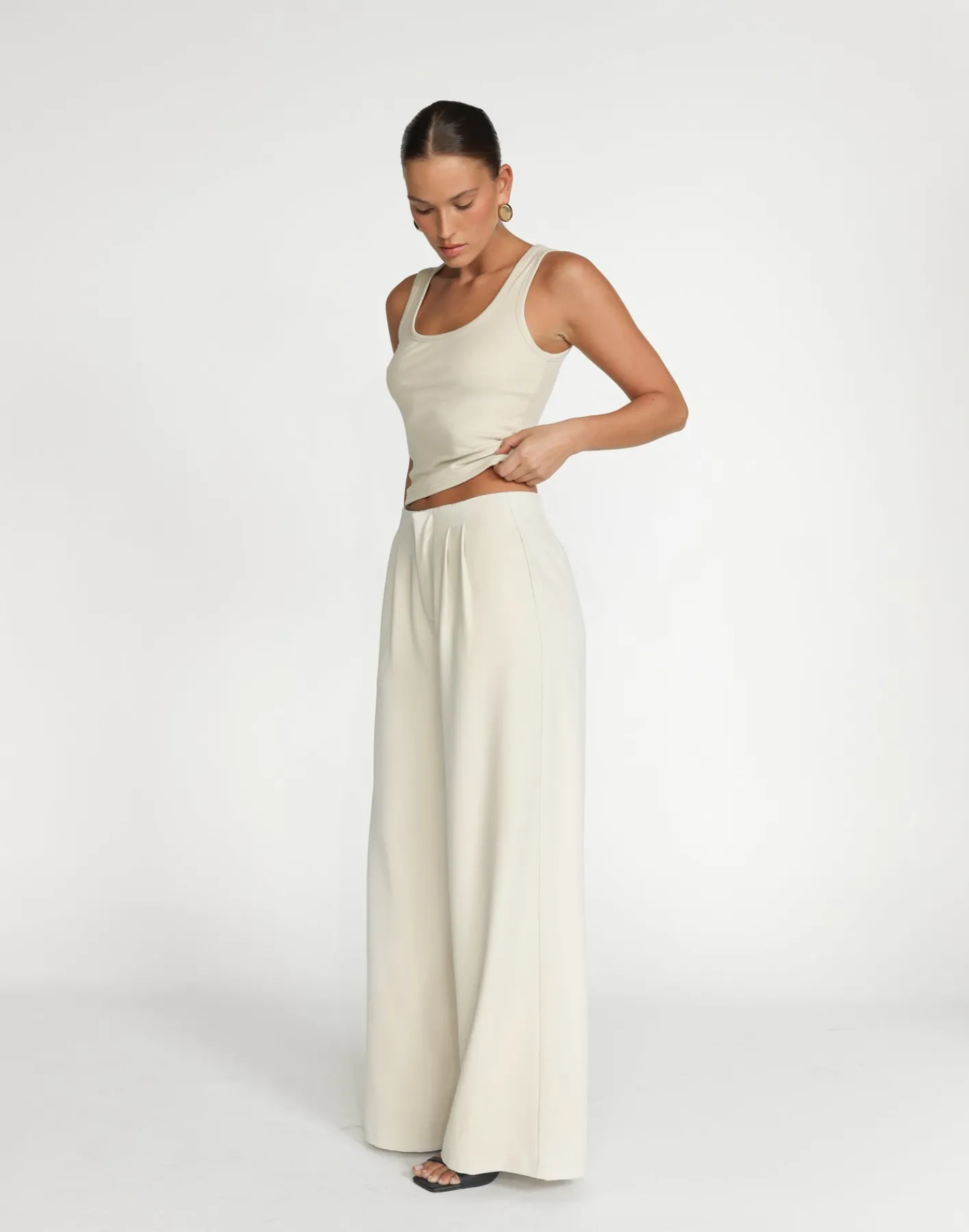 Briley Top (Oat)*CHARCOAL Clearance