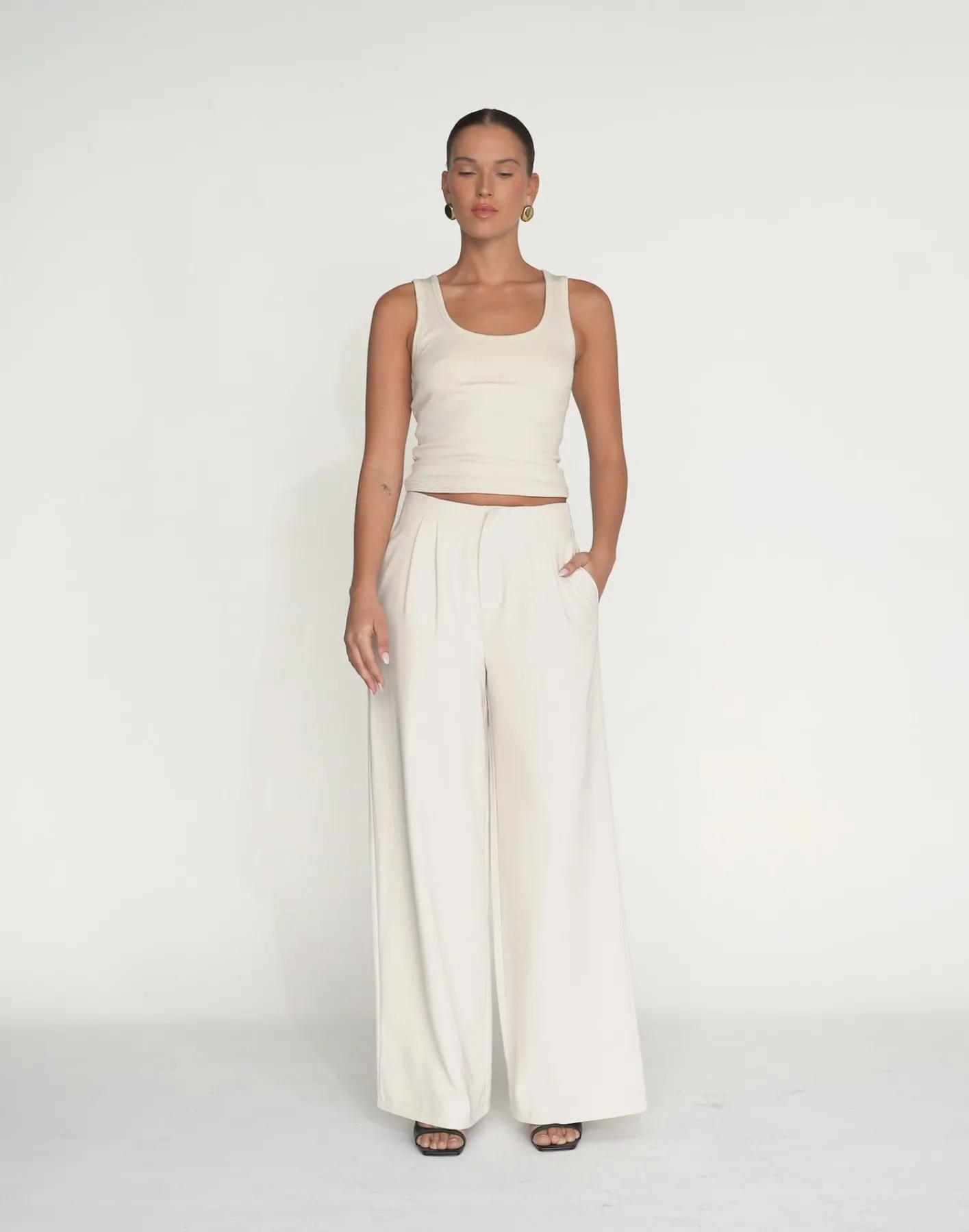 Briley Top (Oat)*CHARCOAL Clearance