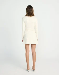 Brioni Long Sleeve Mini Dress (Oat)*CHARCOAL CLOTHING Sale