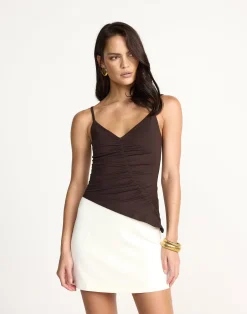 Broken Hearts Top (Chocolate)*CHARCOAL Sale