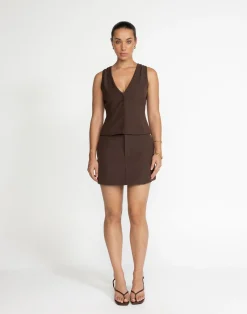 Brooks Skort (Cocoa)*CHARCOAL Online