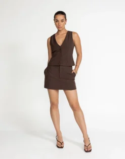 Brooks Vest (Cocoa)*CHARCOAL Sale