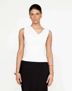 Brunch Top (White)*CHARCOAL Sale