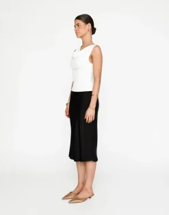 Brunch Top (White)*CHARCOAL Sale
