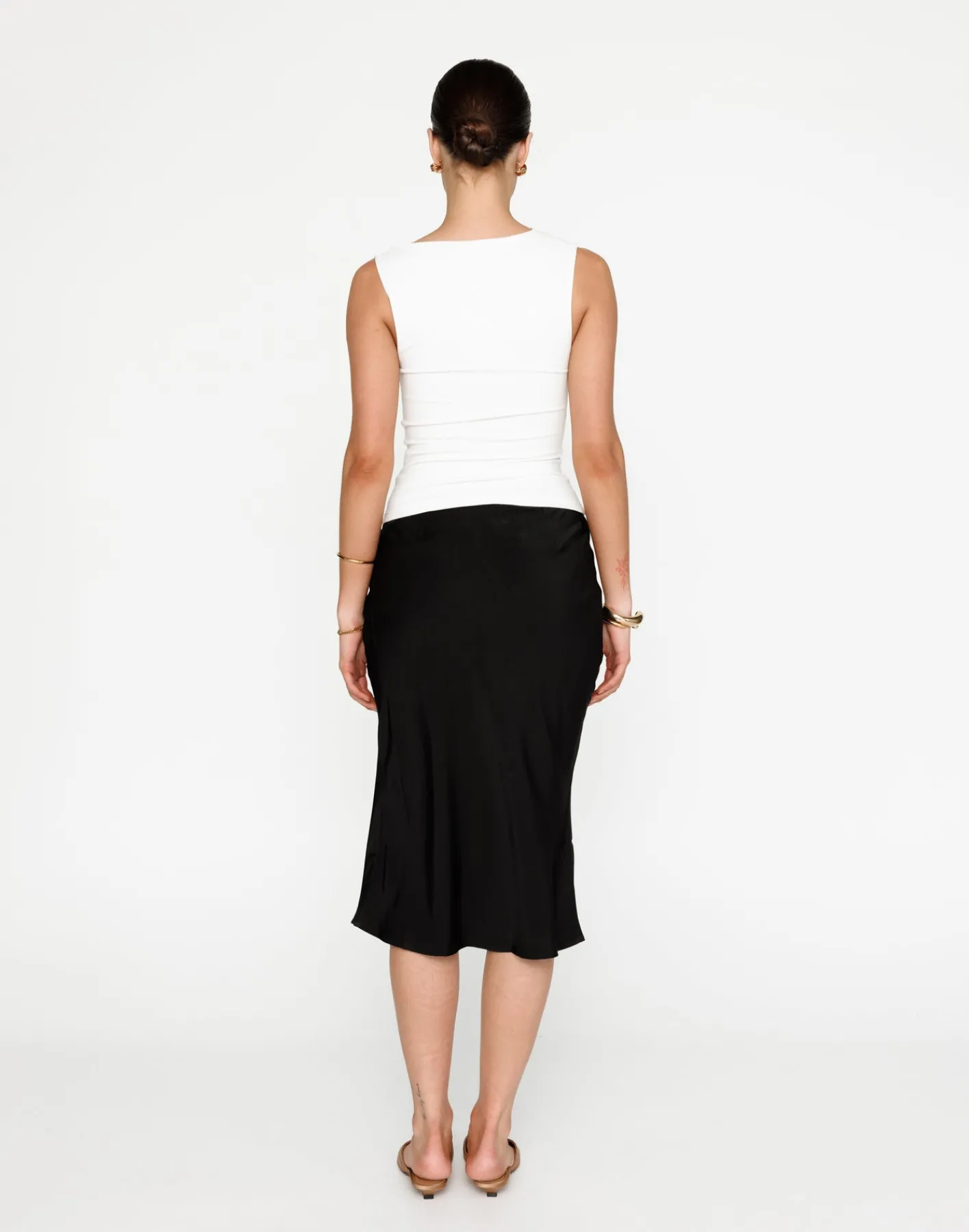 Brunch Top (White)*CHARCOAL Sale