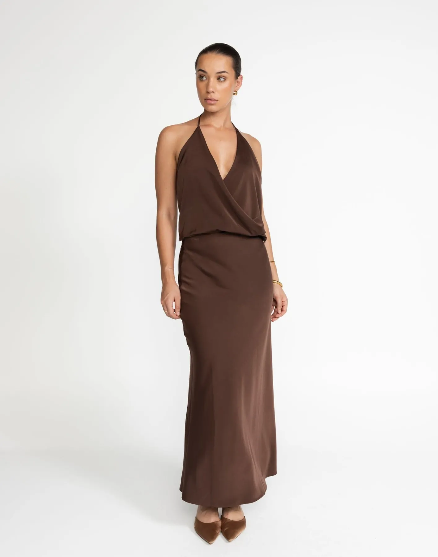 Cabaret Top (Cocoa)*CHARCOAL Clearance