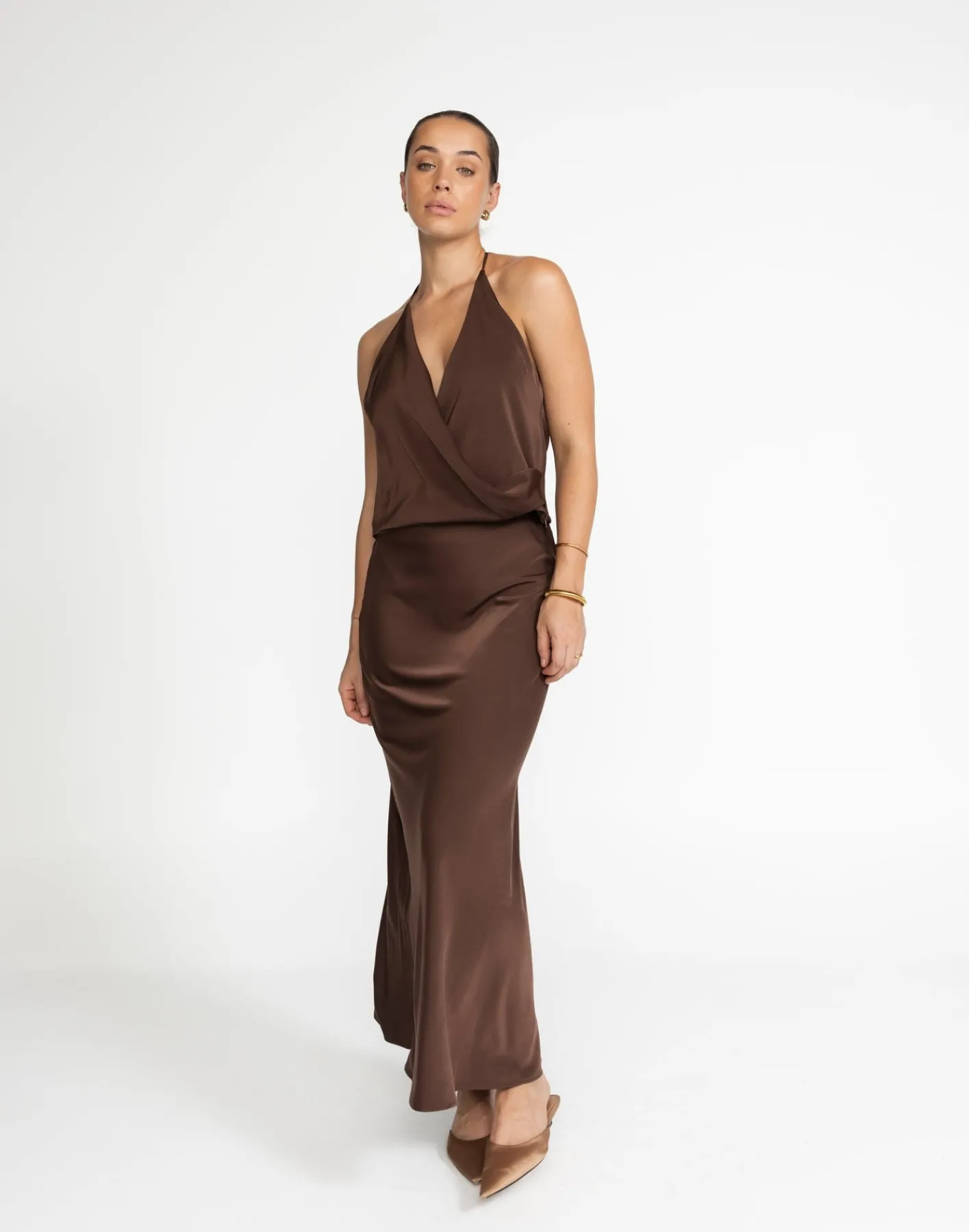 Cabaret Top (Cocoa)*CHARCOAL Clearance