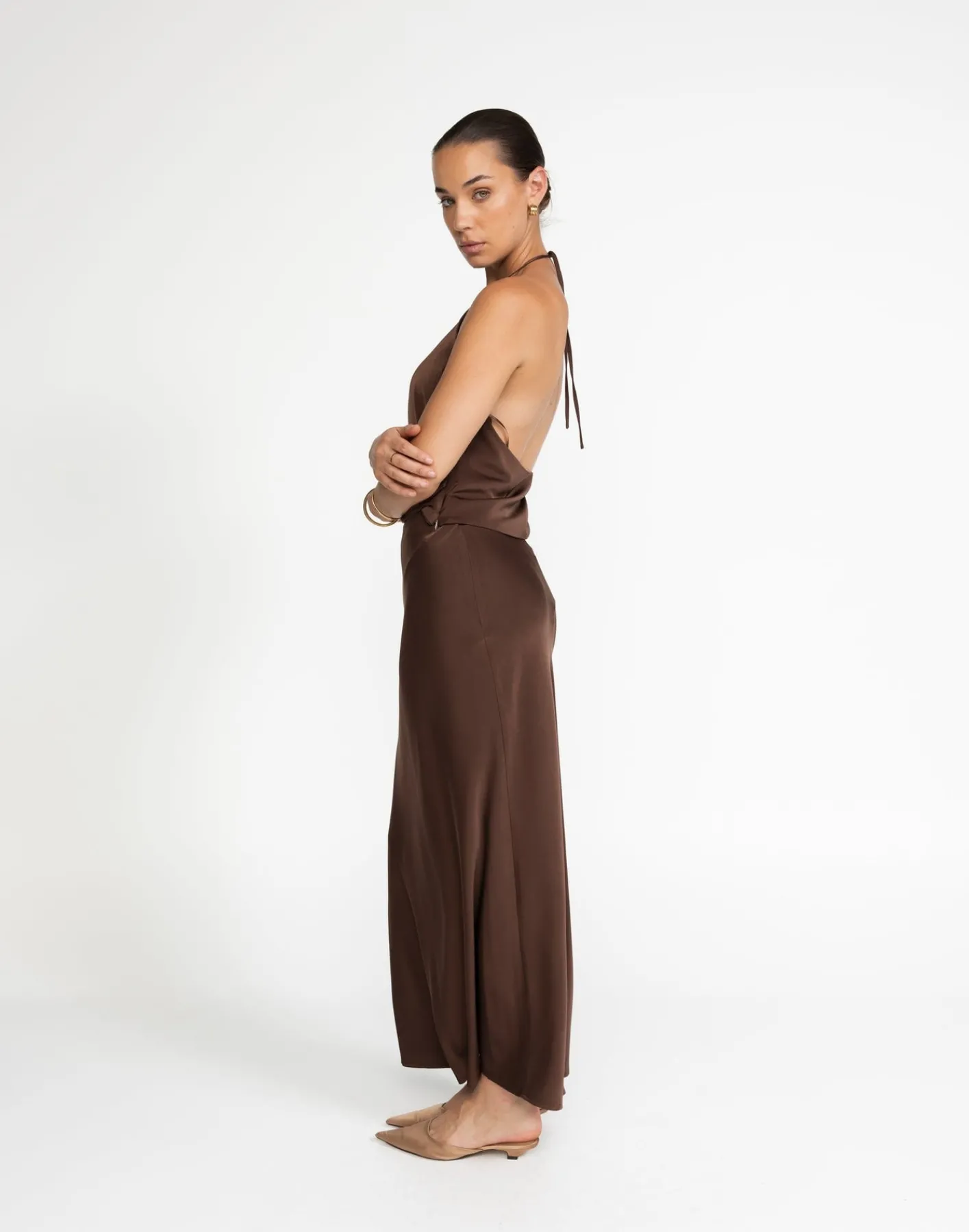 Cabaret Top (Cocoa)*CHARCOAL Clearance