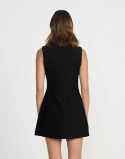 Caisey Mini Dress (Black)*CHARCOAL CLOTHING New