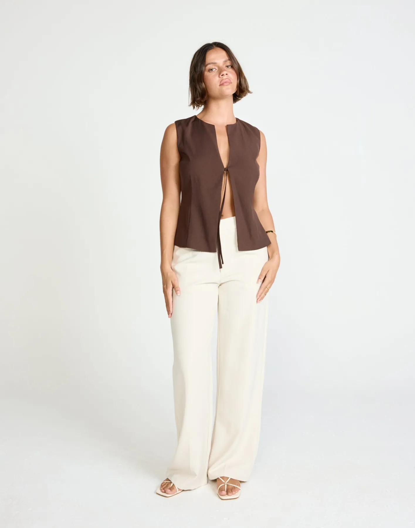 Caisey Top (Chocolate)*CHARCOAL New