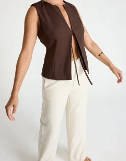 Caisey Top (Chocolate)*CHARCOAL New