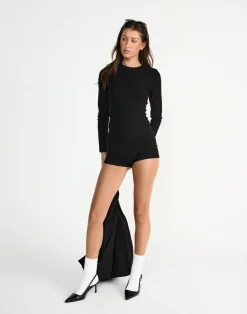 Cali Shorts (Black)*CHARCOAL CLOTHING Clearance