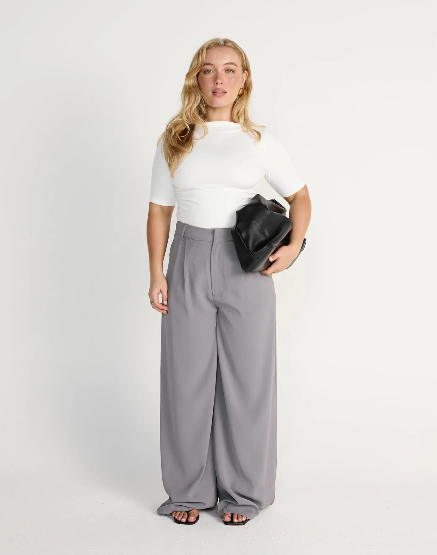 Caprice Top (White)*CHARCOAL CLOTHING Clearance