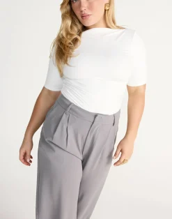 Caprice Top (White)*CHARCOAL CLOTHING Clearance