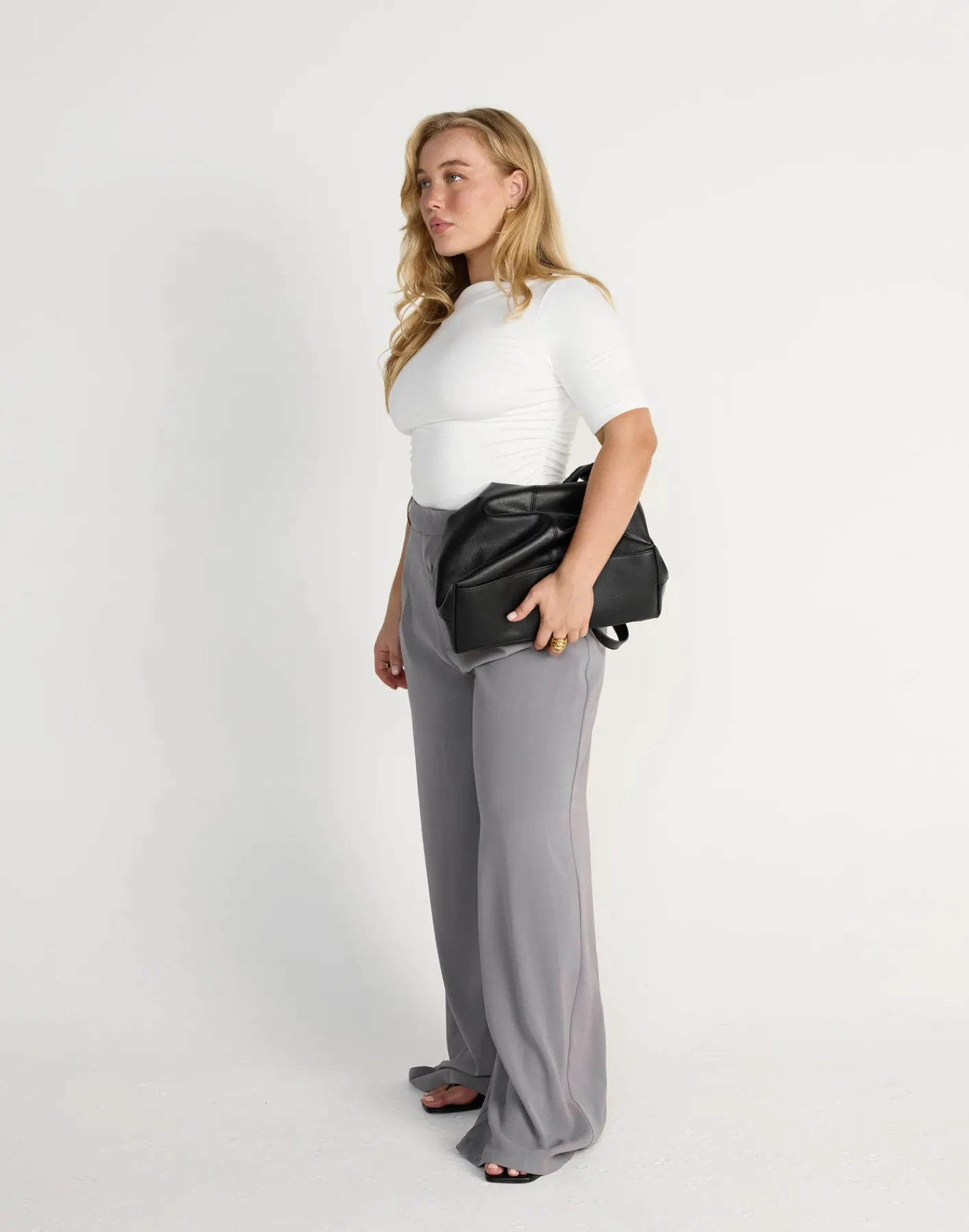 Caprice Top (White)*CHARCOAL CLOTHING Clearance