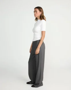 Caprice Top (White)*CHARCOAL CLOTHING Clearance