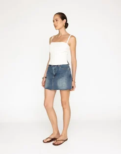 Caris Top (Oat)*CHARCOAL Fashion