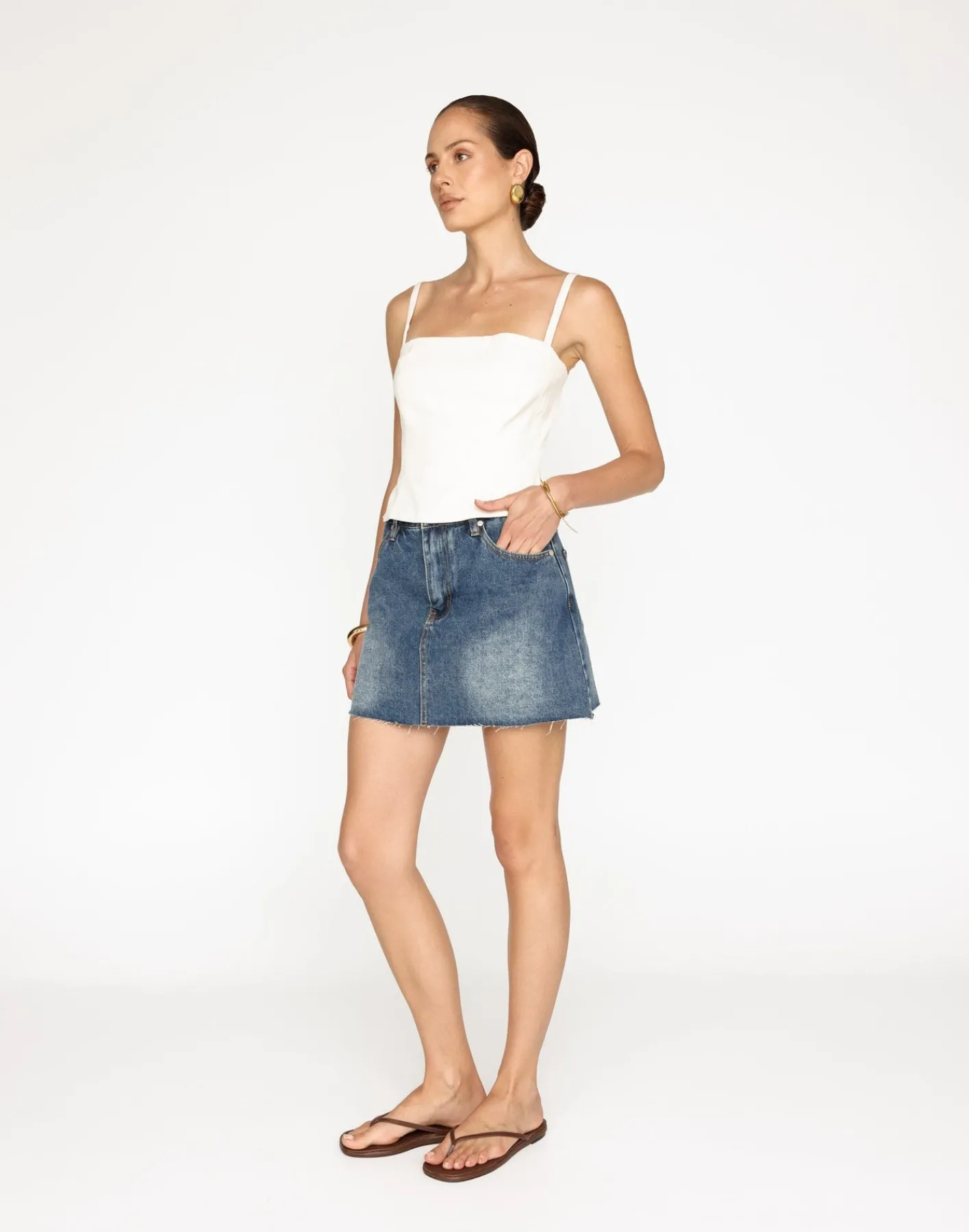 Caris Top (Oat)*CHARCOAL Fashion