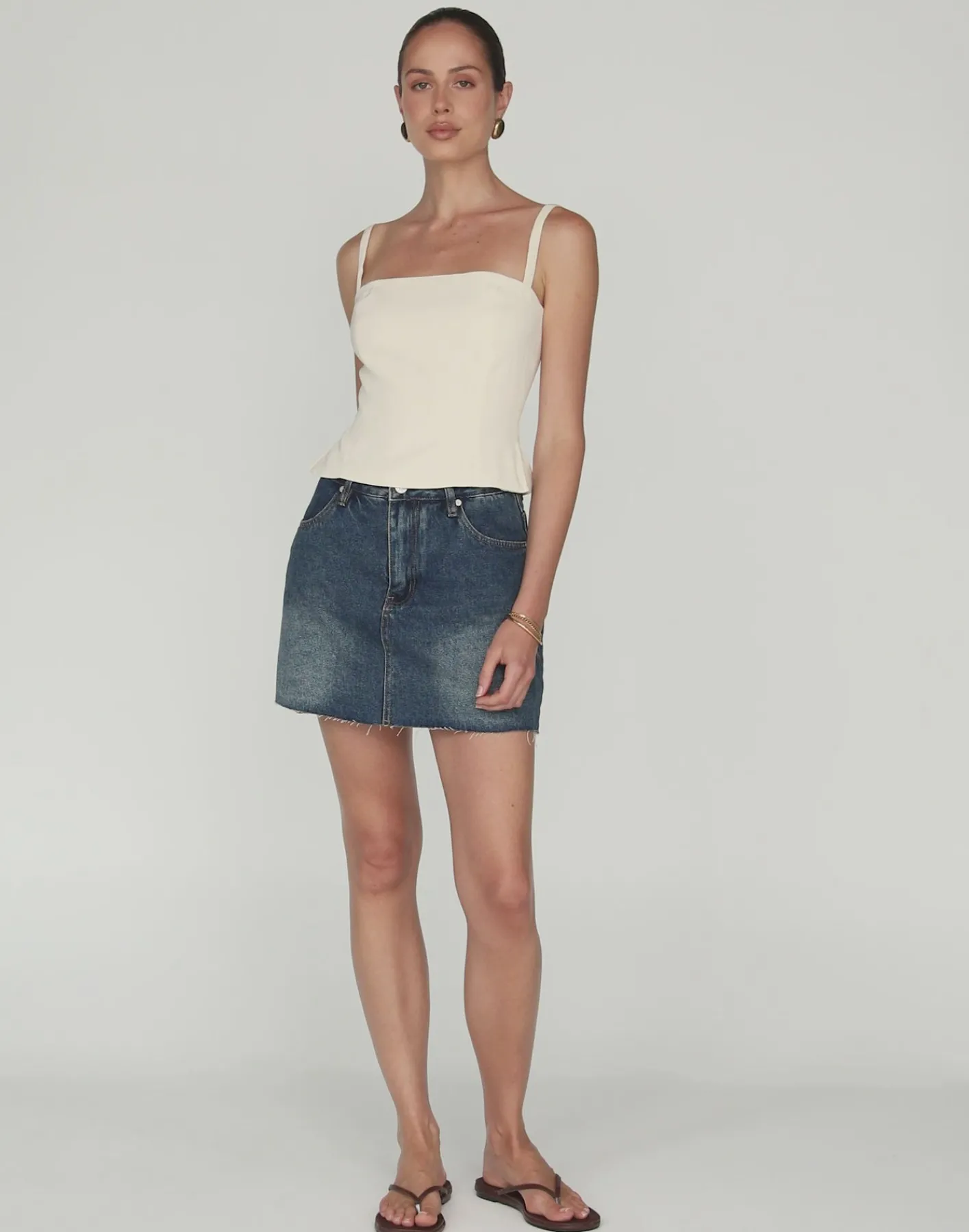 Caris Top (Oat)*CHARCOAL Fashion