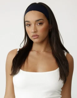 Carmen Headband (Navy)*CHARCOAL CLOTHING Hot