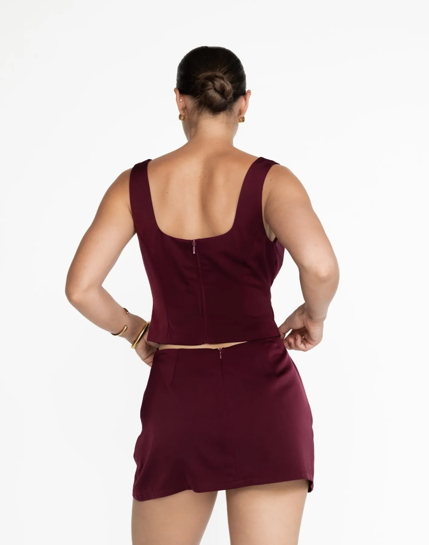 Cascades Top (Plum)*CHARCOAL New