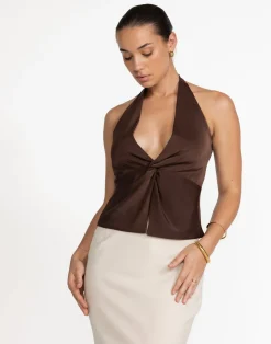 Cecil Top (Cocoa)*CHARCOAL Discount
