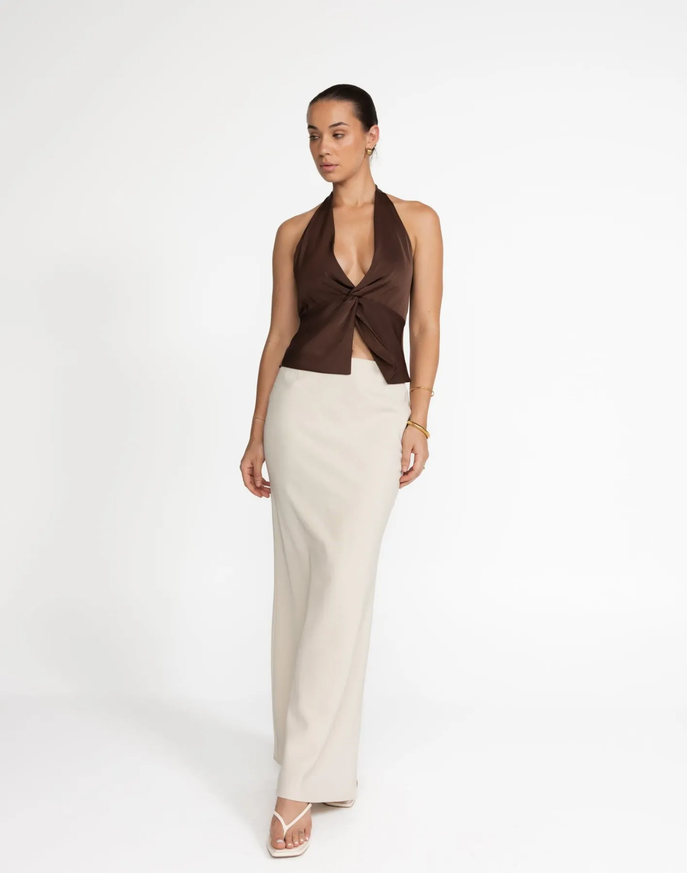 Cecil Top (Cocoa)*CHARCOAL Discount